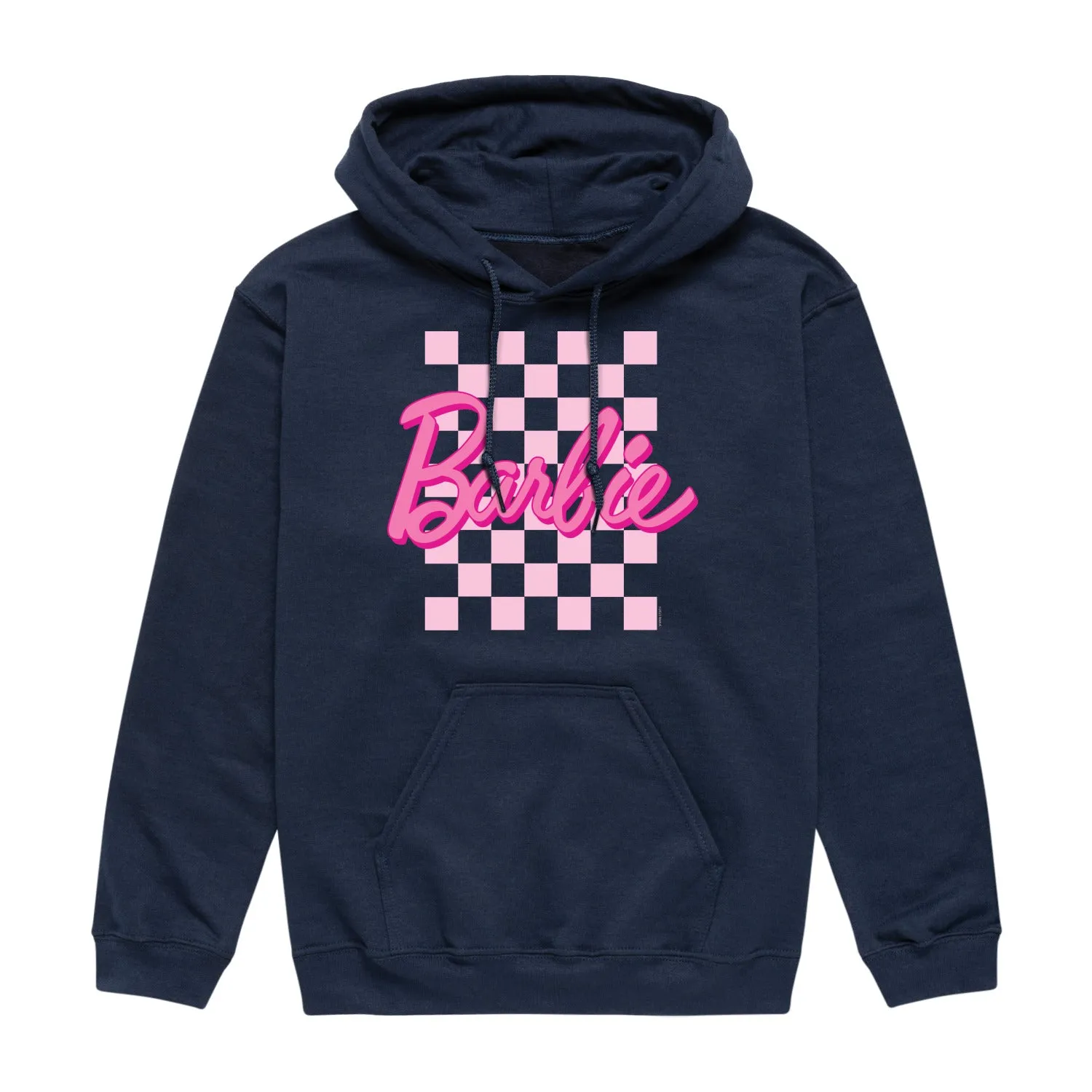 Barbie - Barbie Logo Checkered - Adult Pullover Hood sold by Zulily product image thumbnail 4