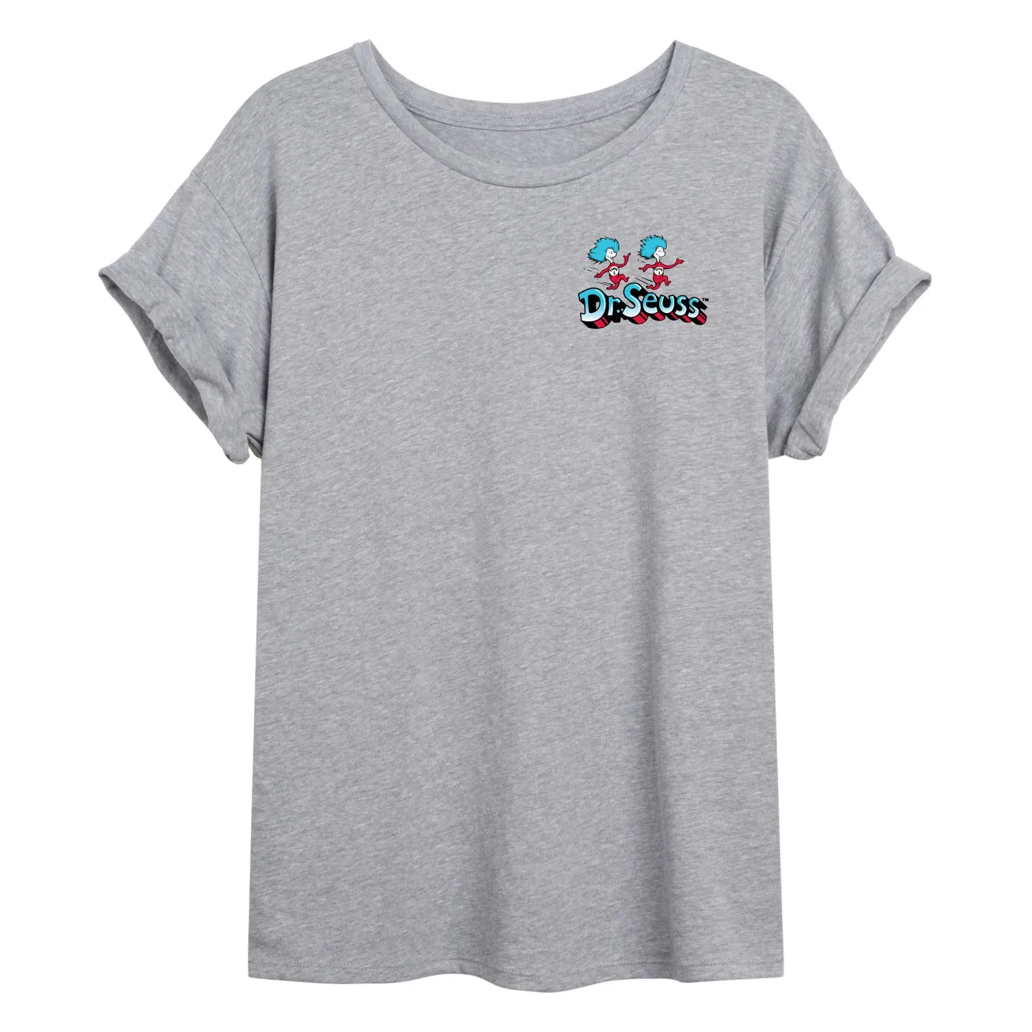 Dr. Seuss - Things Were Here - Women's Oversized Graphic T-Shirt sold by Zulily product image thumbnail 2
