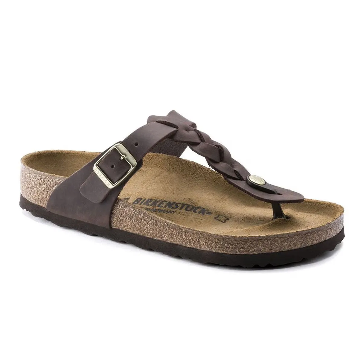 Birkenstock Women's Gizeh Braid Oiled Leather Sandals sold by Zulily product image thumbnail 4