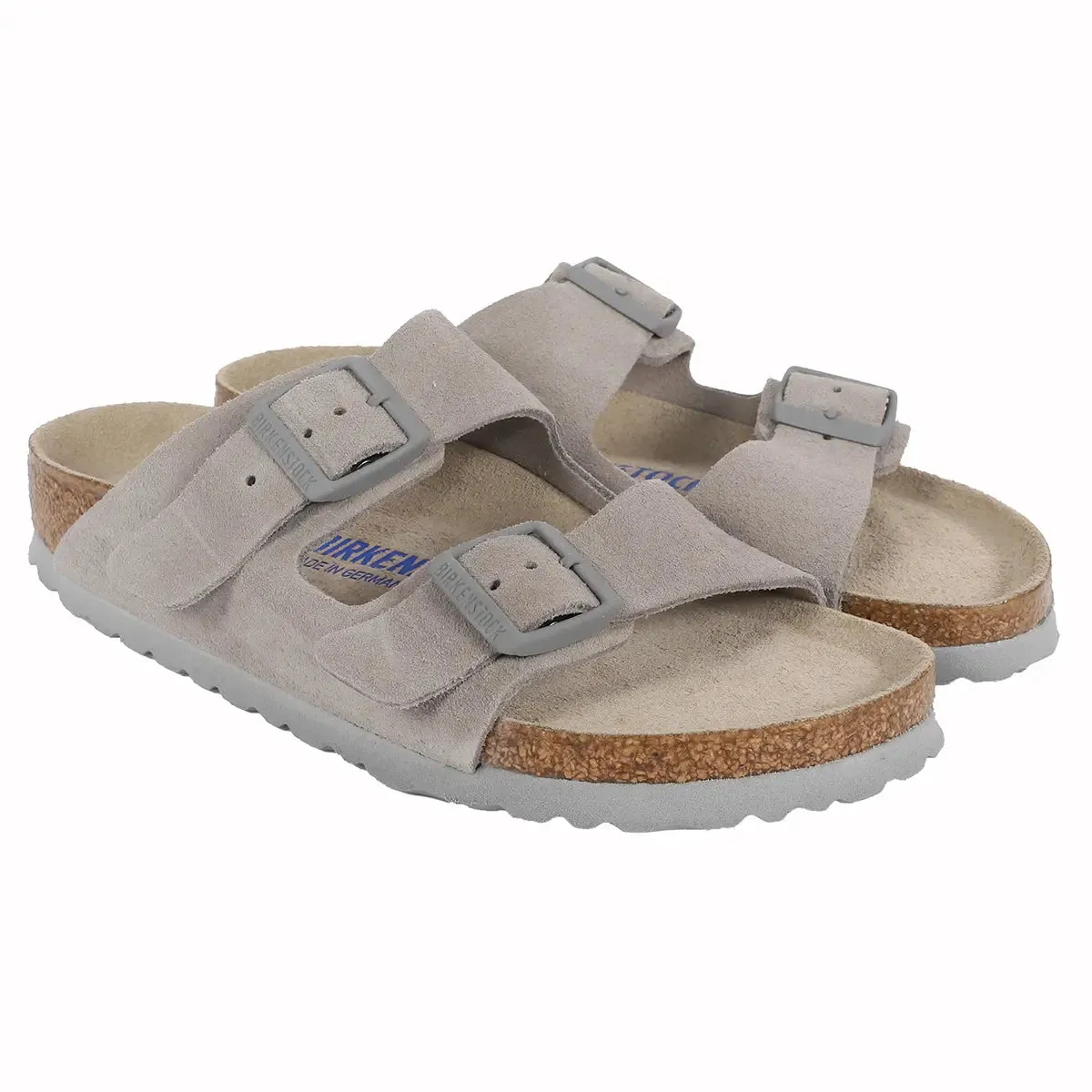 Birkenstock Arizona Soft Footbed Suede Leather Sandals sold by Zulily product image thumbnail 2