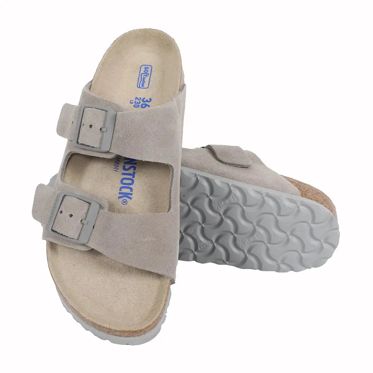 Birkenstock Arizona Soft Footbed Suede Leather Sandals sold by Zulily product image thumbnail 3