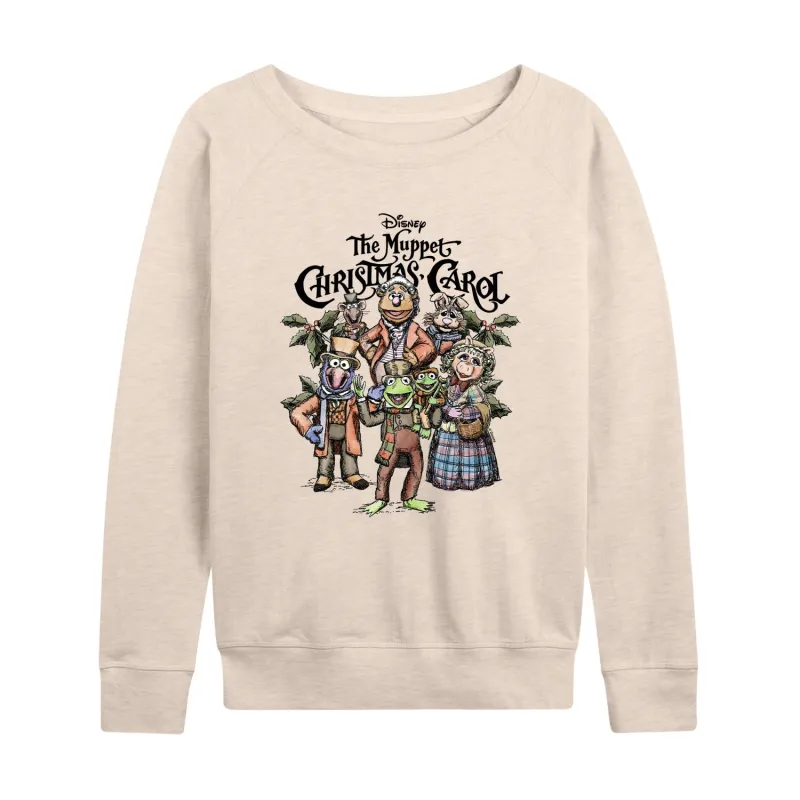 The Muppets - Muppets Carol Collage - Women's French Terry Long Sleeve Pullover made by Zulily