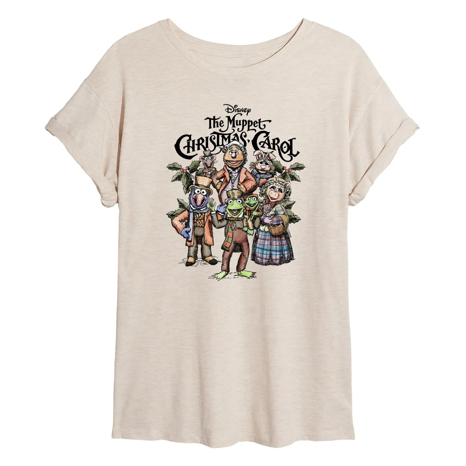 The Muppets - Muppets Carol Collage - Women's Oversized Graphic T-shirt sold by Zulily product image thumbnail 2