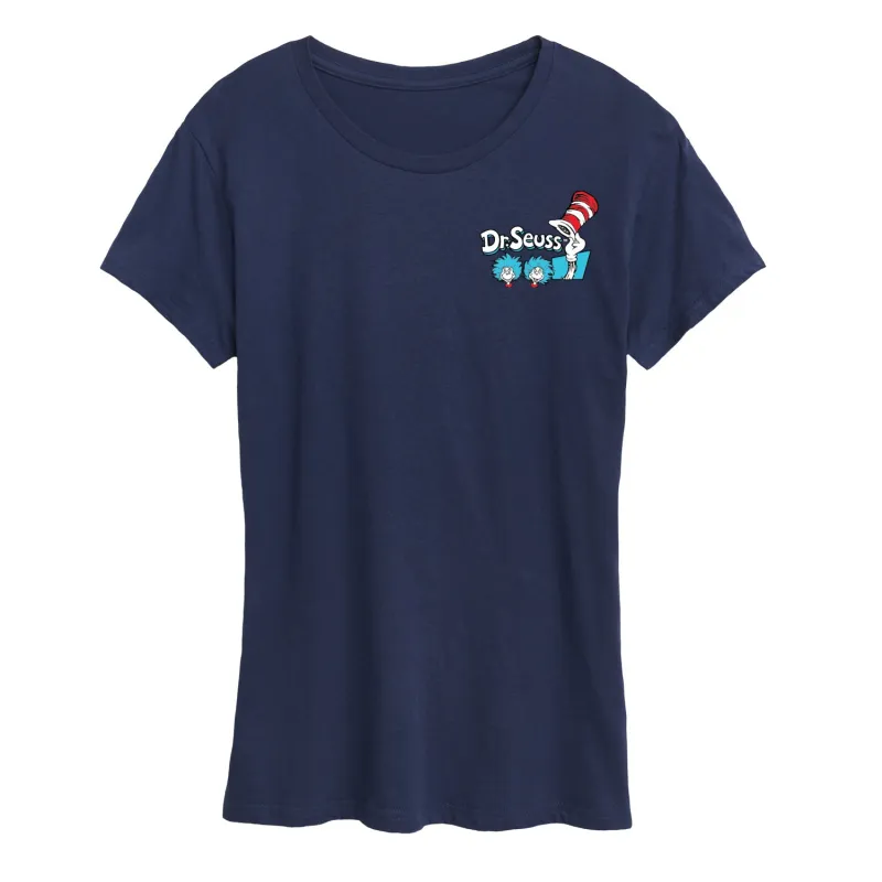 Dr. Seuss - Why Fit In - Women's Short Sleeve Graphic T-Shirt sold by Zulily