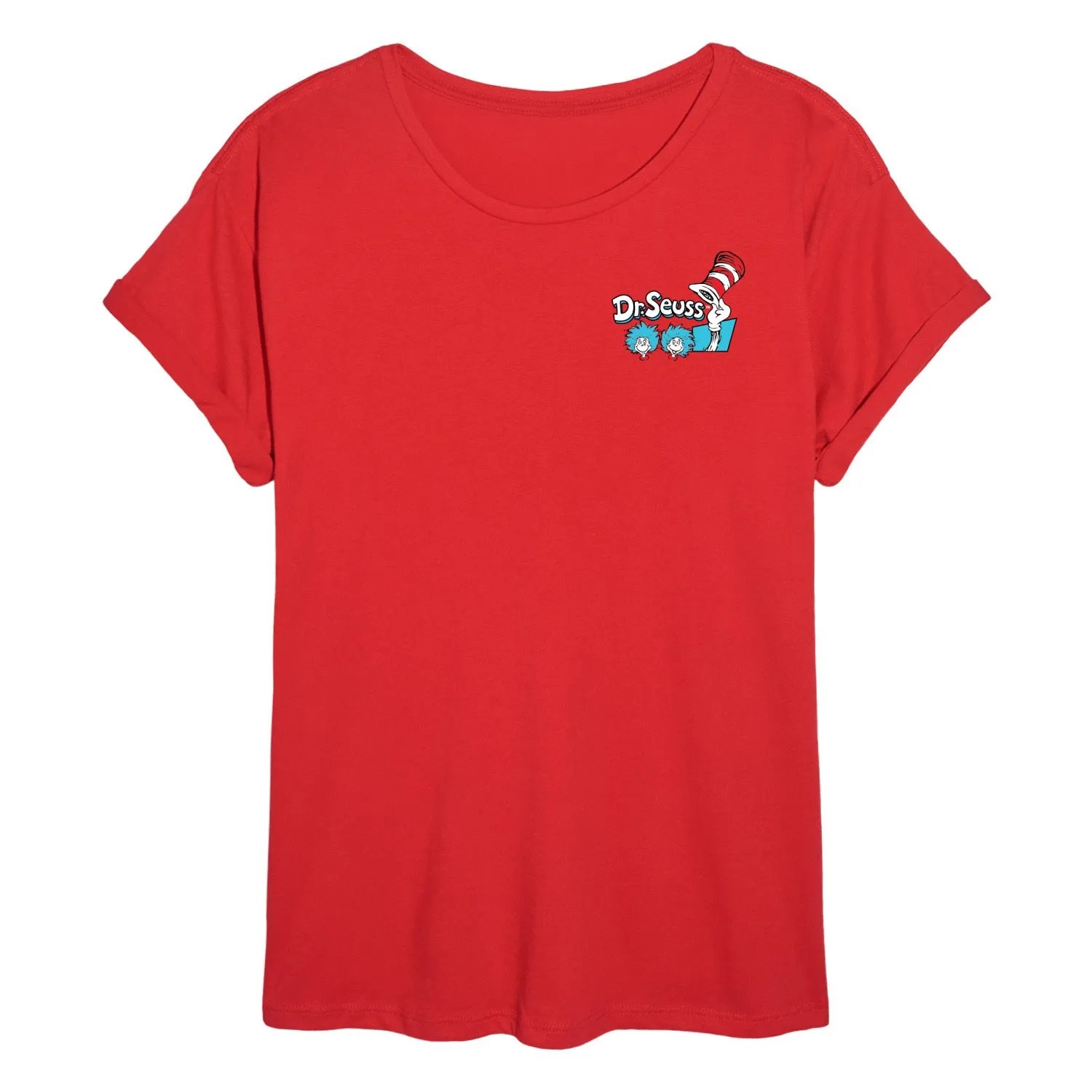 Dr. Seuss - Why Fit In - Women's Oversized Graphic T-Shirt sold by Zulily