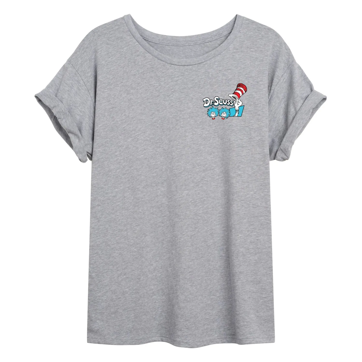 Dr. Seuss - Why Fit In - Women's Oversized Graphic T-Shirt sold by Zulily product image thumbnail 2
