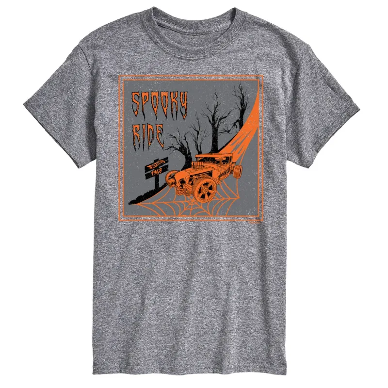 Hot Wheels - Halloween - Spooky Road - Men's Short Sleeve Graphic T-Shirt sold by Zulily