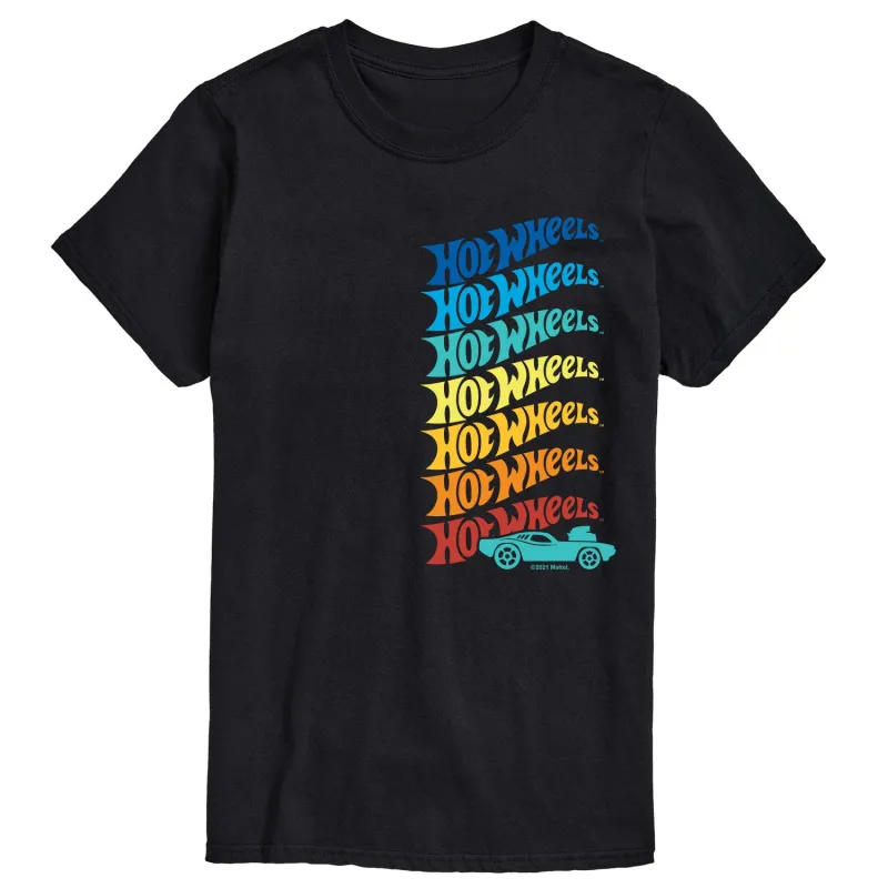 Hot Wheels Logo - Men's Short Sleeve Graphic T-Shirt sold by Zulily