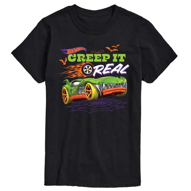 Hot Wheels - Halloween - Creep It Real - Men's Short Sleeve Graphic T-Shirt sold by Zulily
