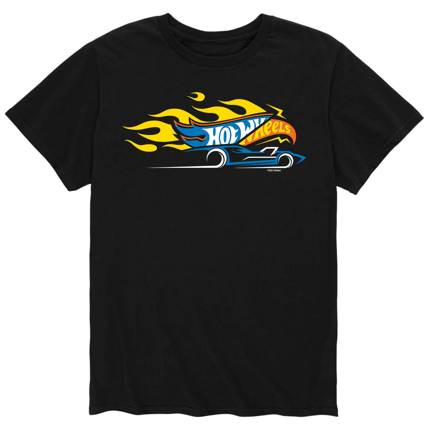 Hot Wheels - Flame Logo - Men's Short Sleeve Graphic T-Shirt sold by Zulily