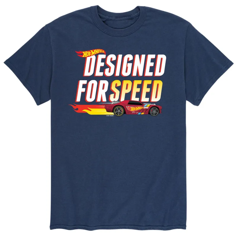 Hot Wheels - Designed For Speed - Men's Short Sleeve Graphic T-Shirt sold by Zulily