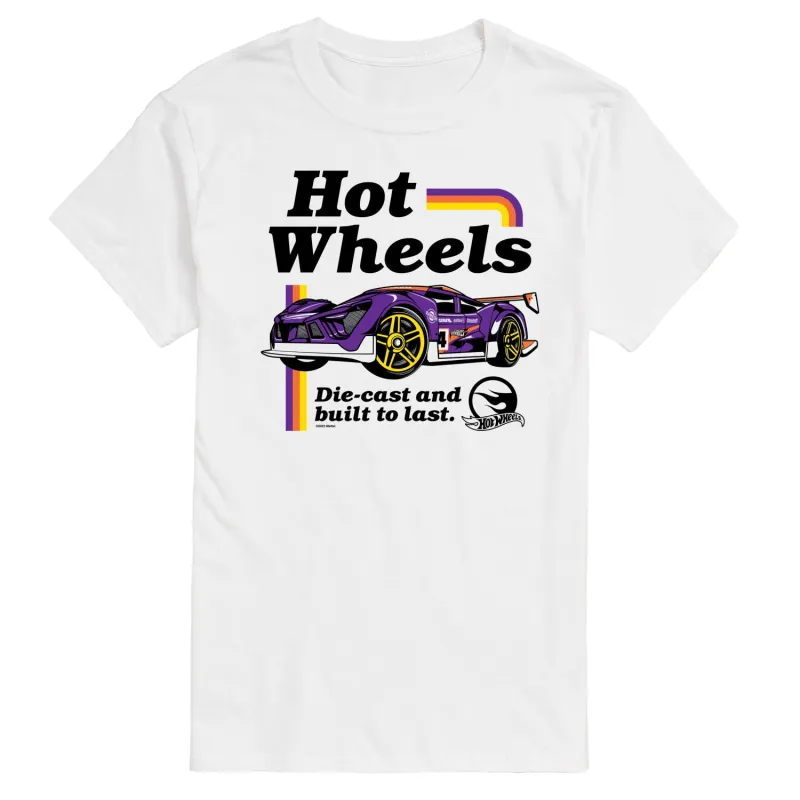 Hot Wheels - Die Cast Built To Last - Men's Short Sleeve T-Shirt sold by Zulily