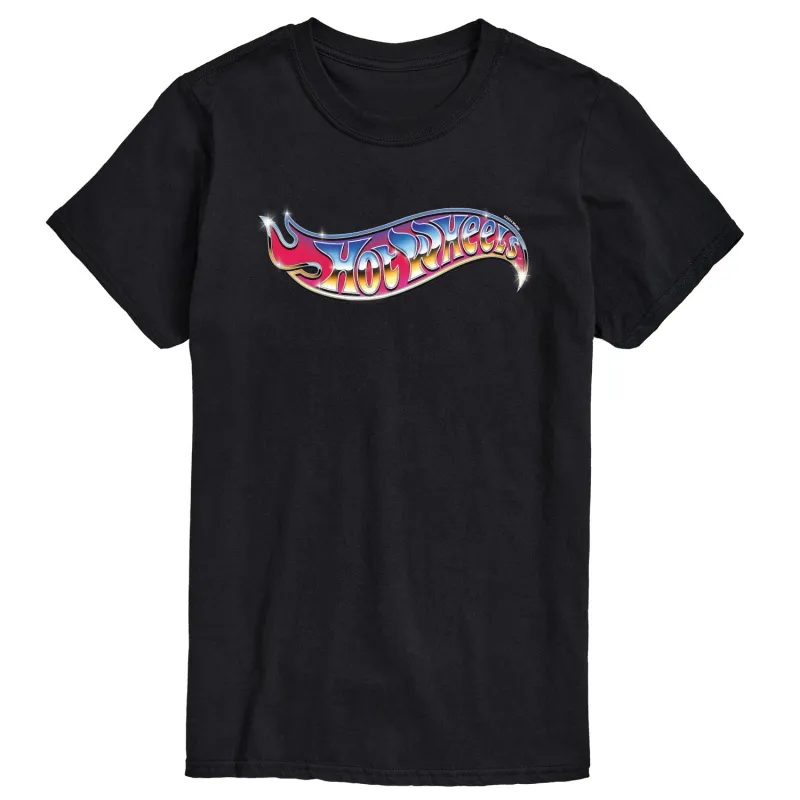 Hot Wheels - Hot Wheels 80S Logo - Men's Short Sleeve T-Shirt sold by Zulily
