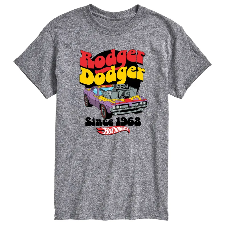 Hot Wheels - Rodger Dodger 70S - Men's Short Sleeve T-Shirt sold by Zulily