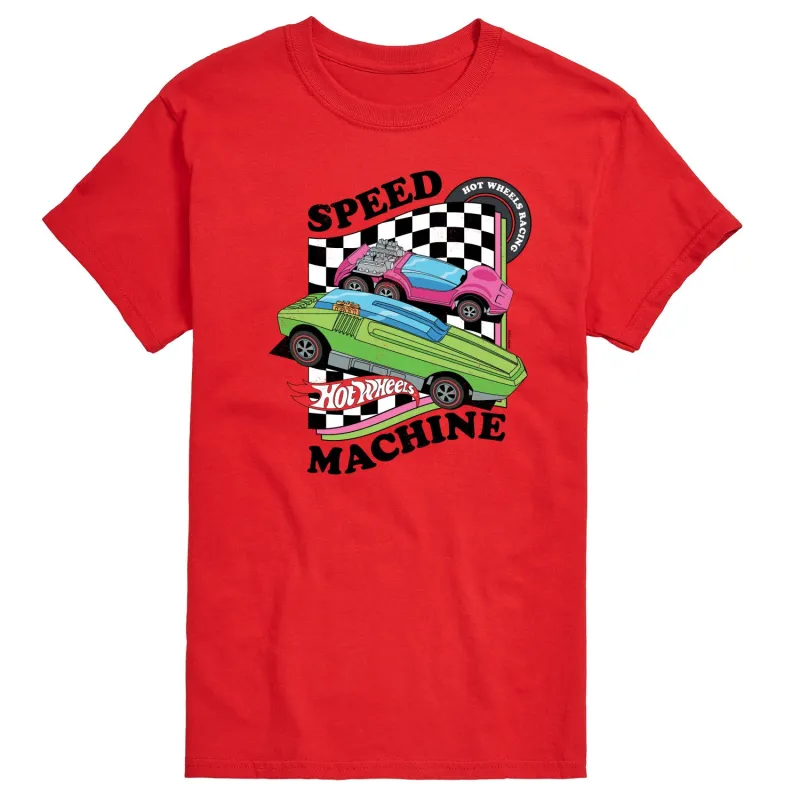 Hot Wheels - Speed Machine - Men's Short Sleeve T-Shirt sold by Zulily