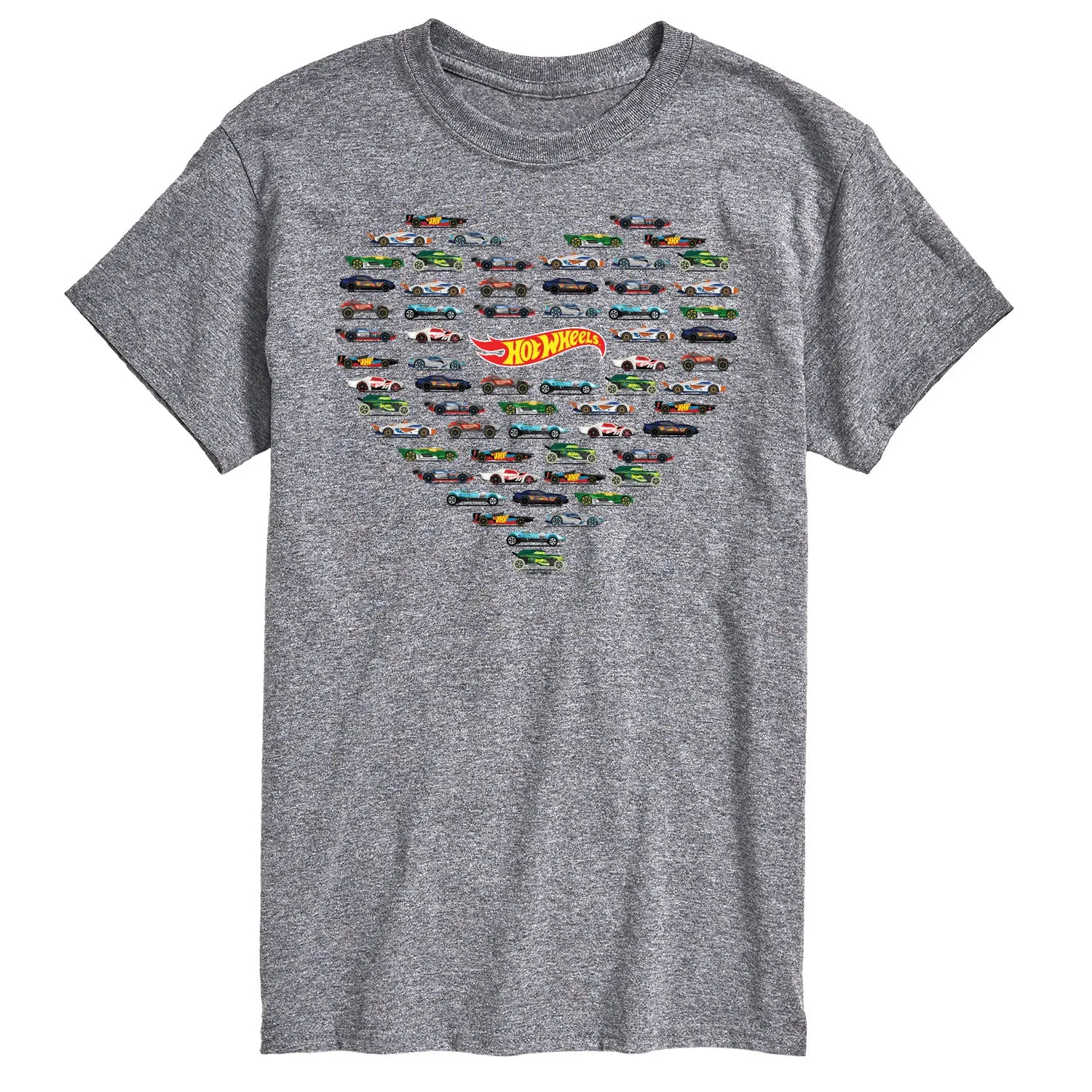 Hot Wheels - Valentine's Hot Wheels Heart - Men's Short Sleeve Graphic T-Shirt sold by Zulily