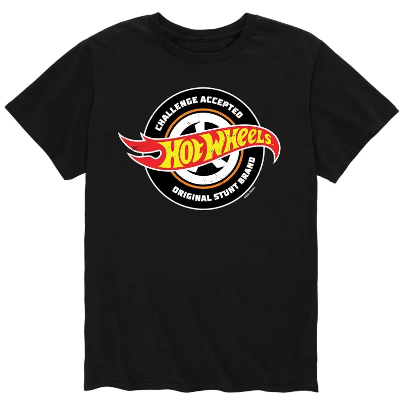 Hot Wheels - Challenge Accepted - Men's Short Sleeve Graphic T-Shirt sold by Zulily