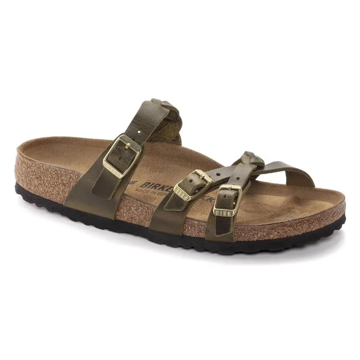 Birkenstock Women's Franca Oiled Leather Sandals sold by Zulily product image thumbnail 4
