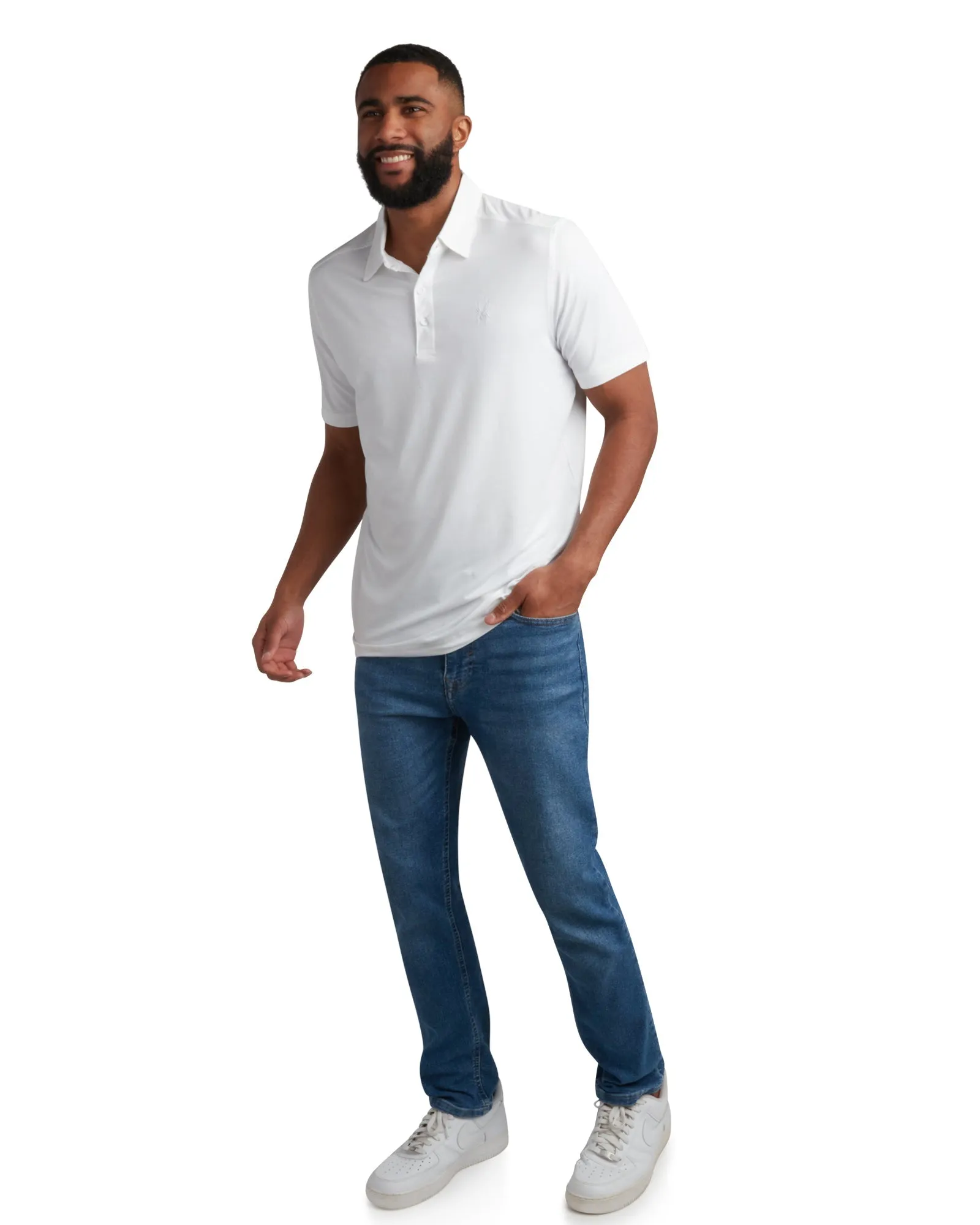 Spyder Men's Short Sleeve Jersey - White sold by Zulily product image thumbnail 3