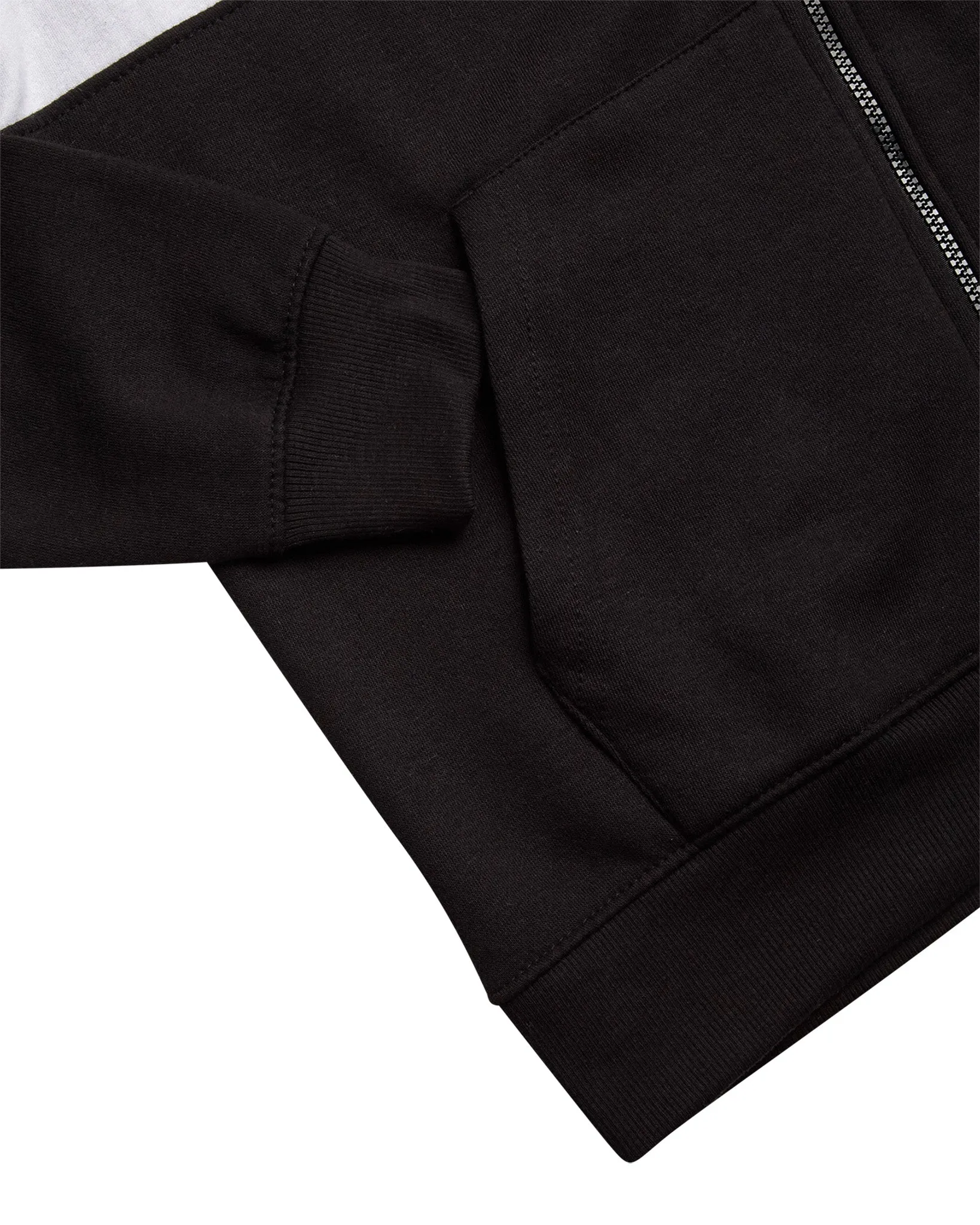 Spyder Men's Color Block Fleece Hoodie - Black sold by Zulily product image thumbnail 3