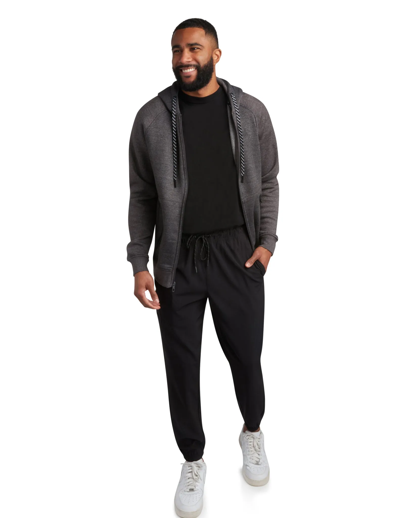 Spyder Men's Fleece Logo Hoodie - Polar sold by Zulily product image thumbnail 4