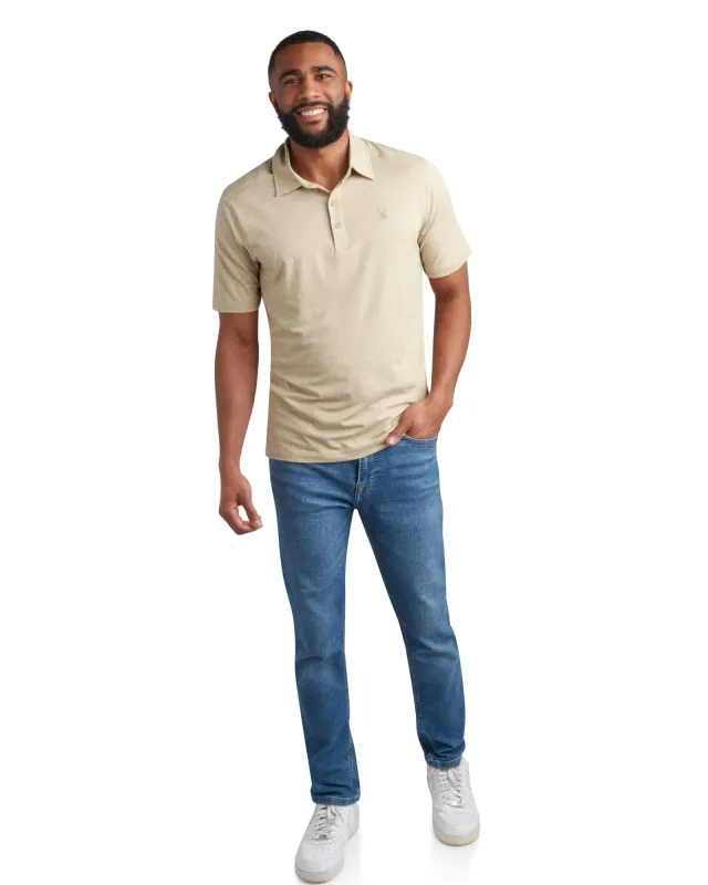 Spyder Men's Short Sleeve Jersey - Stone sold by Zulily