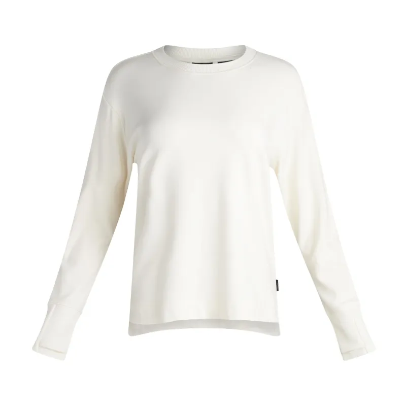 Spyder Women's Crew Hi-Low Long Sleeve - Oatmeal sold by Zulily