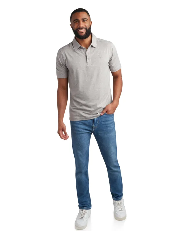 Spyder Men's Short Sleeve Jersey - Heather Grey sold by Zulily