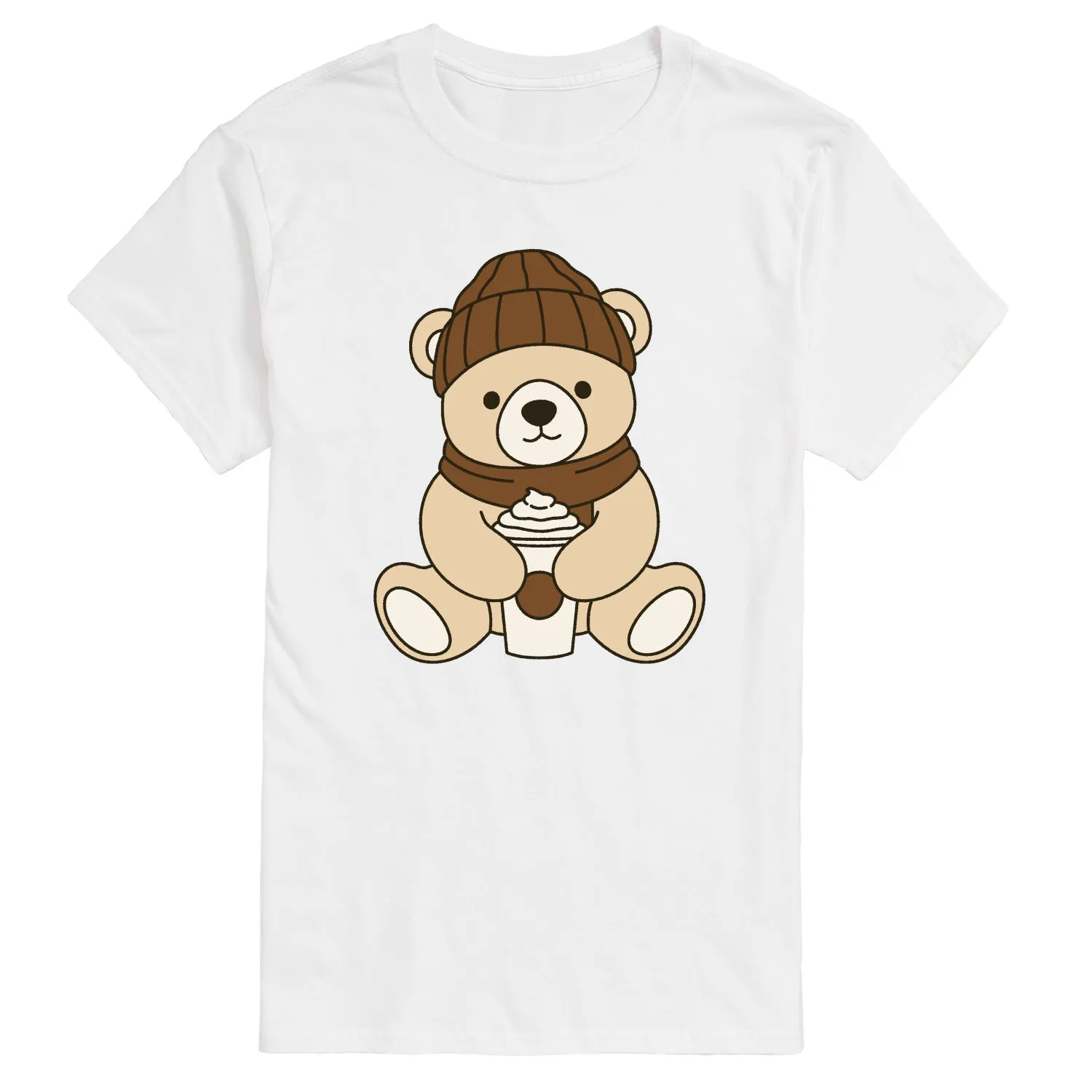 Instant Message - Coffee Bear - Men's Short Sleeve Graphic T-Shirt sold by Zulily product image thumbnail 2