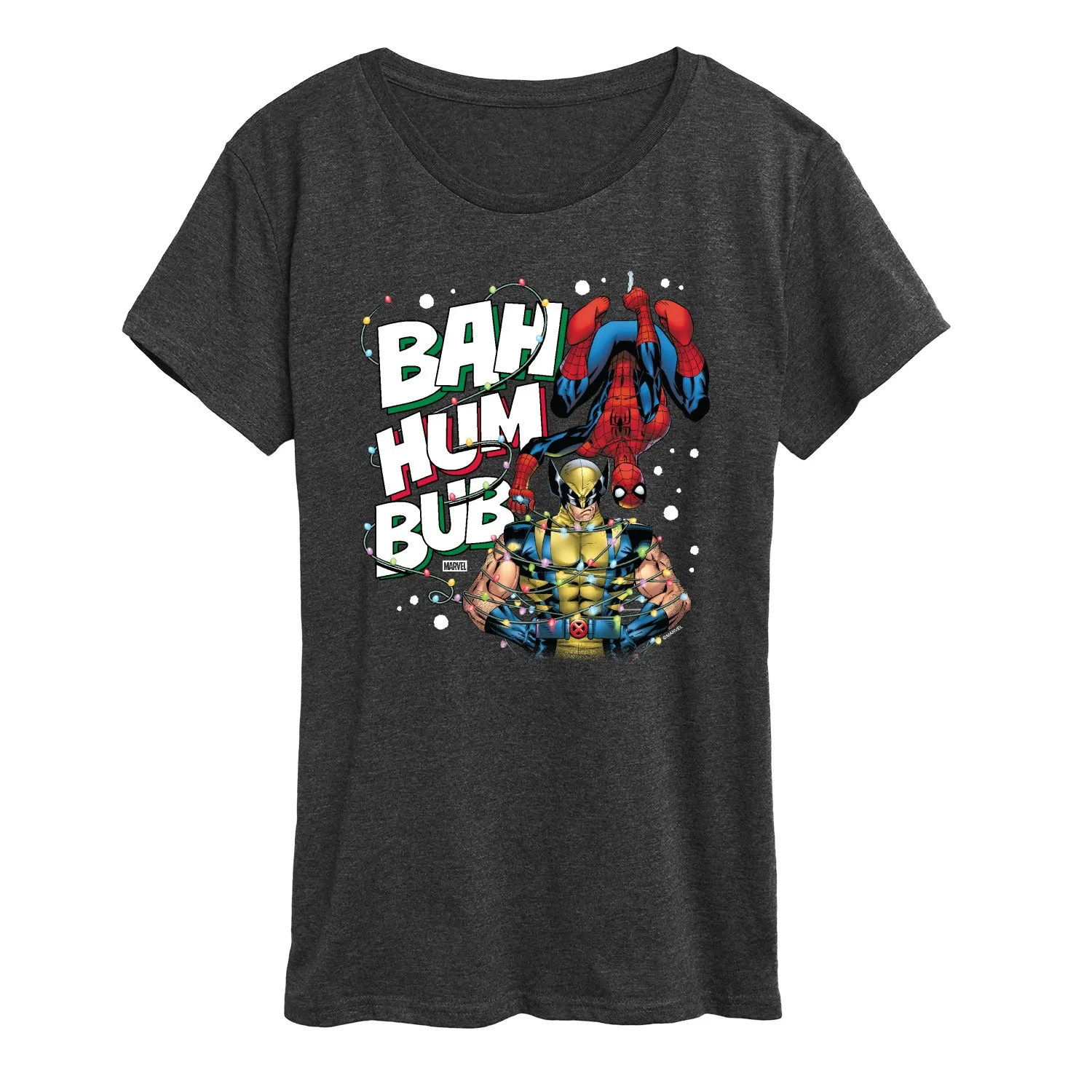 Marvel - Bah Hum Bub - Women's Short Sleeve Graphic T-Shirt sold by Zulily product image thumbnail 3