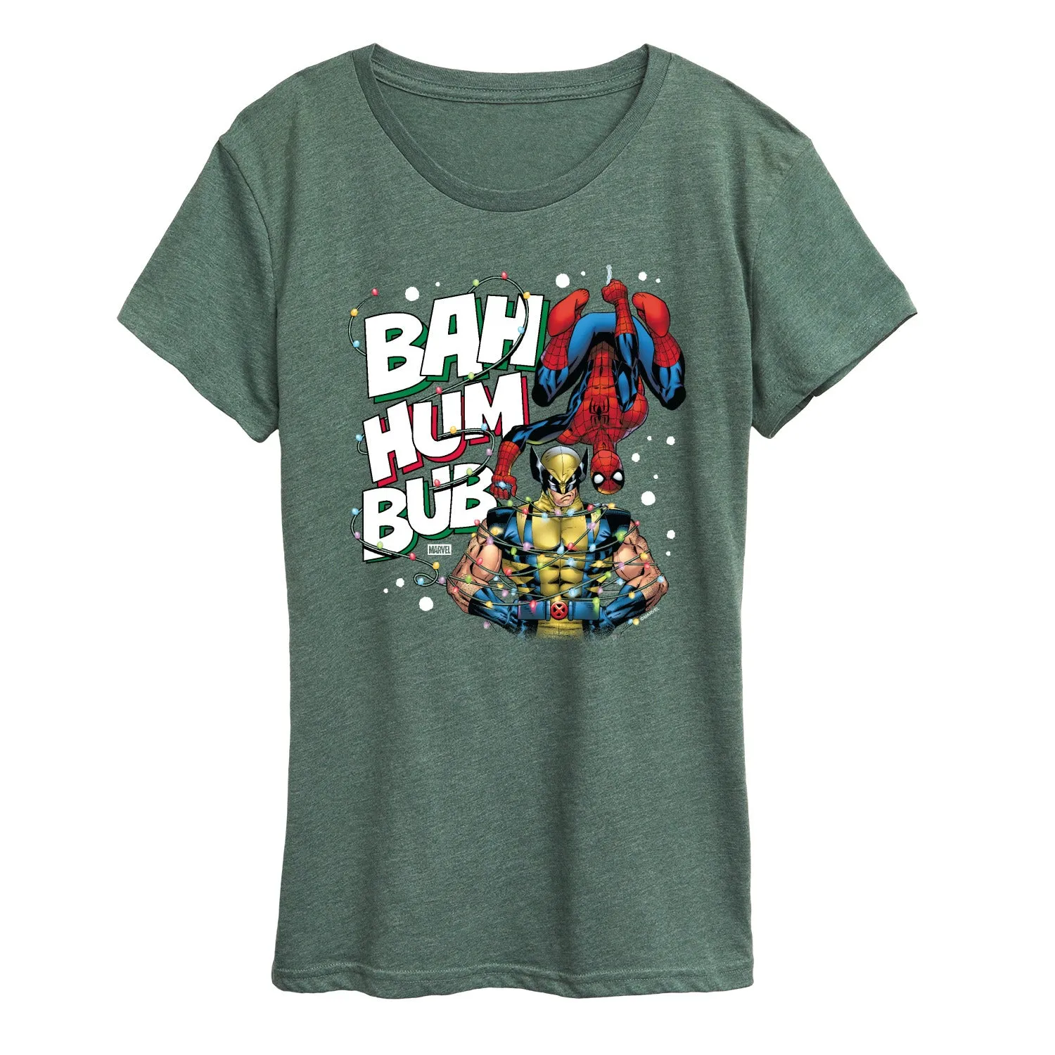 Marvel - Bah Hum Bub - Women's Short Sleeve Graphic T-Shirt sold by Zulily product image thumbnail 4