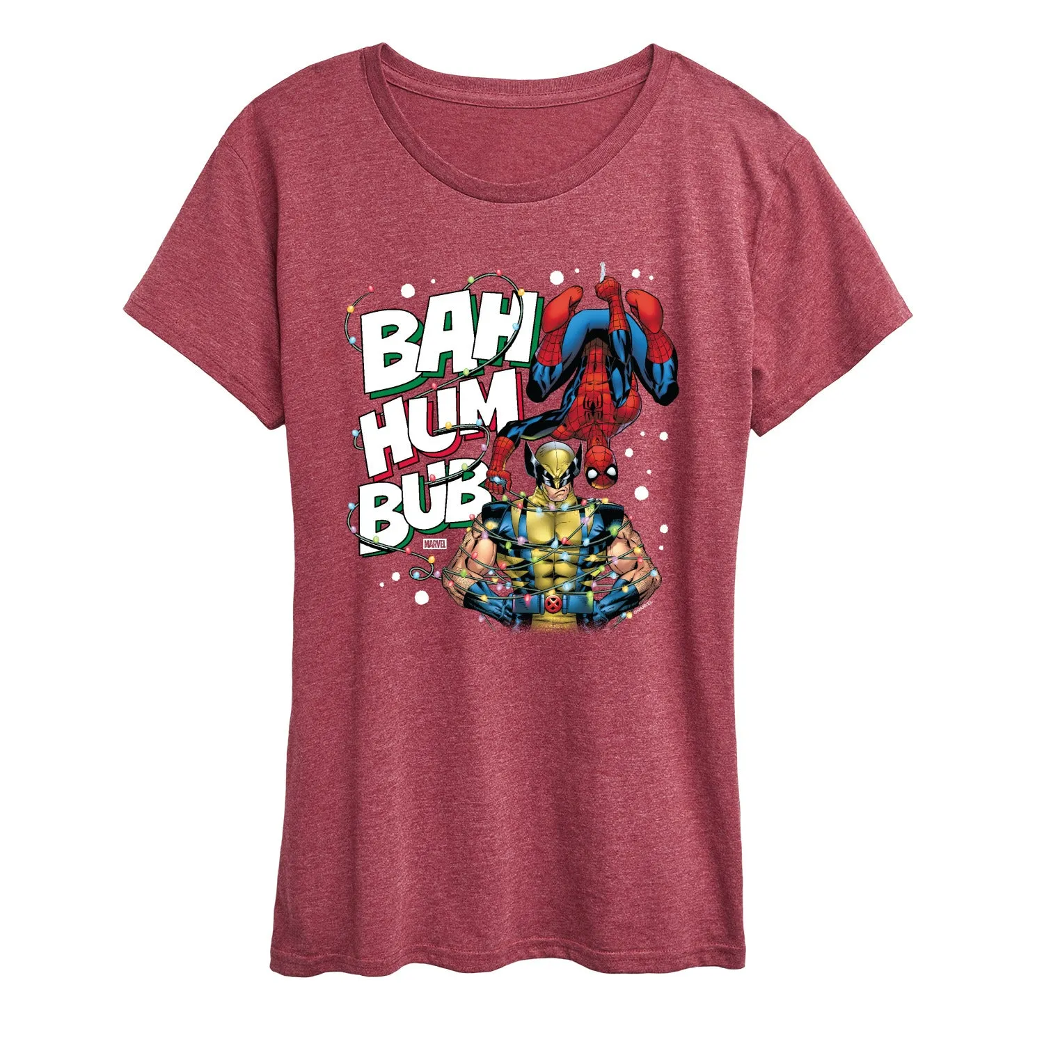 Marvel - Bah Hum Bub - Women's Short Sleeve Graphic T-Shirt sold by Zulily product image thumbnail 5