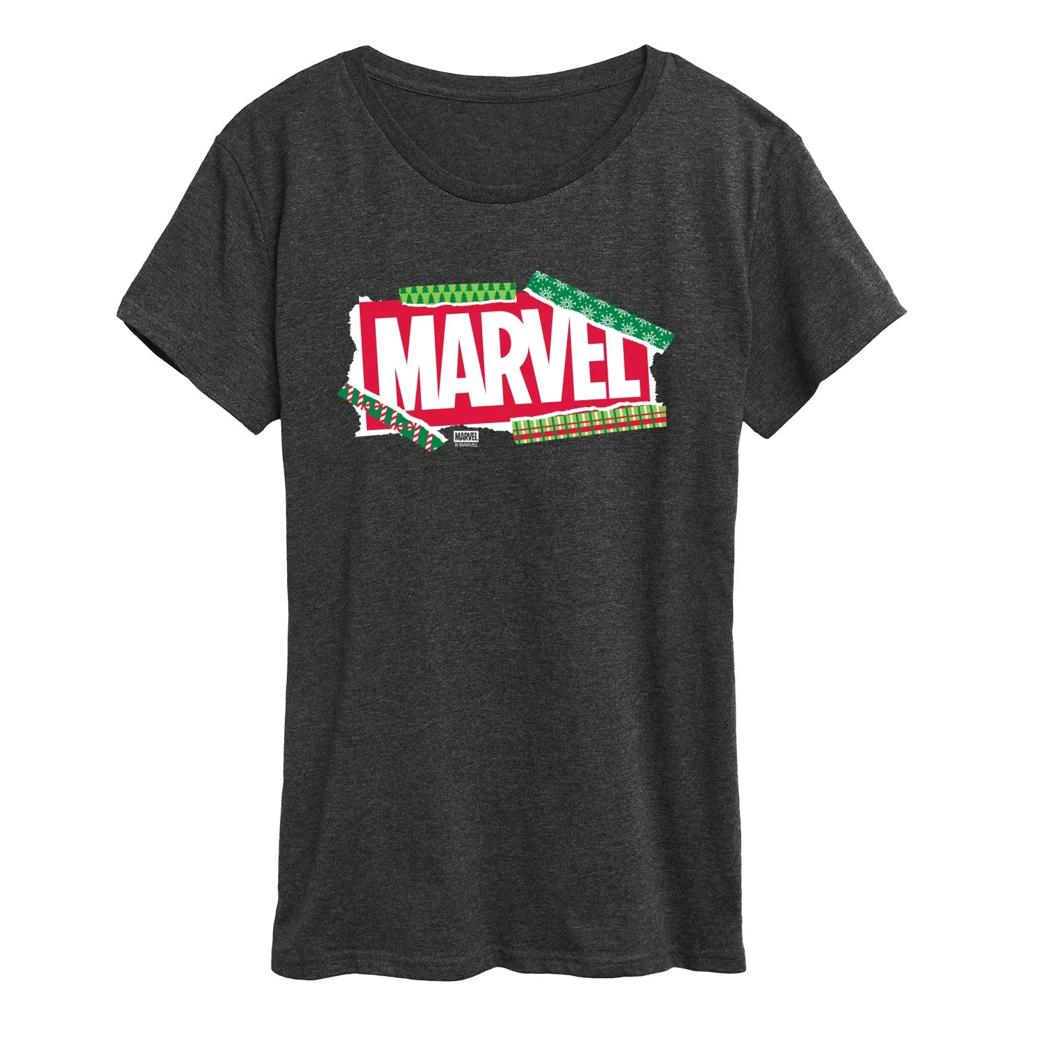 Marvel - Logo Paper - Women's Short Sleeve Graphic T-Shirt sold by Zulily product image thumbnail 3