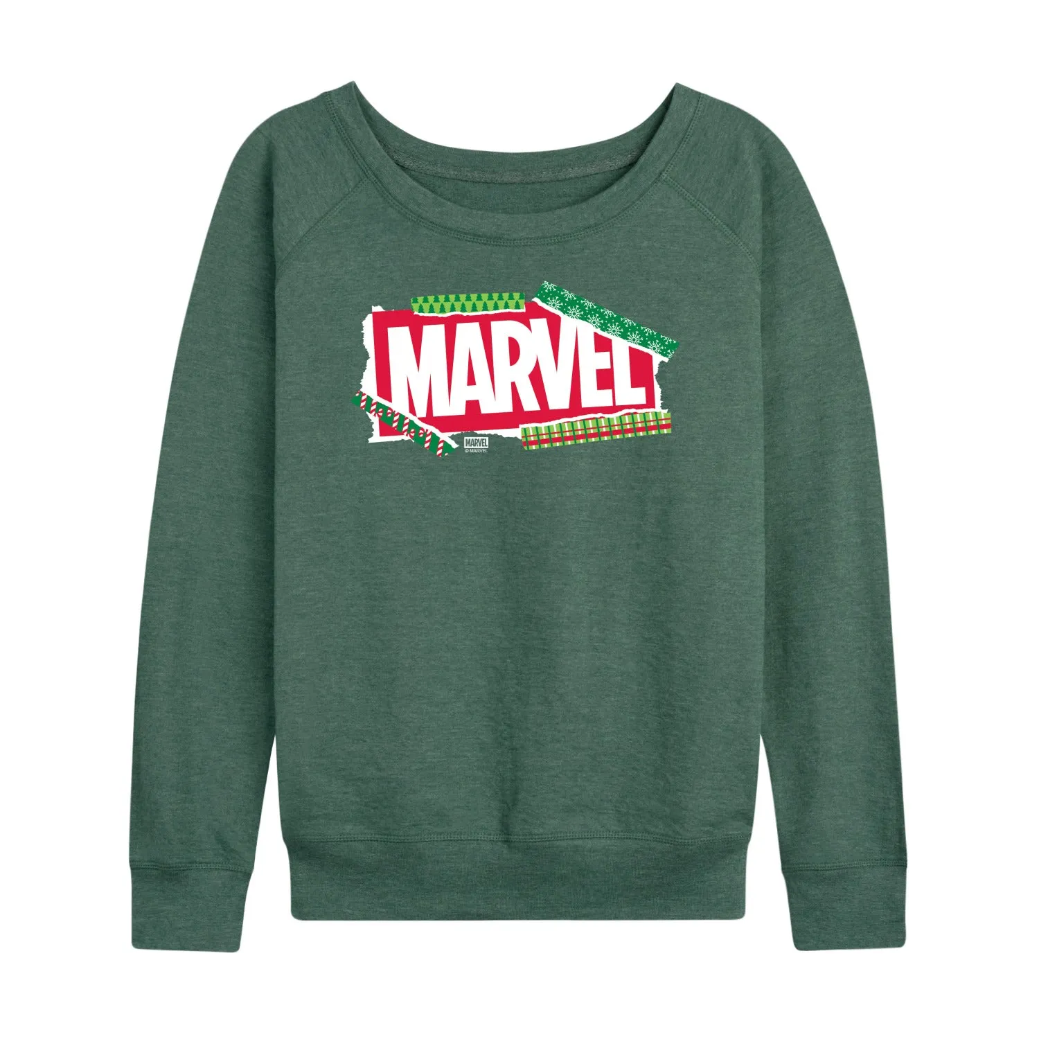 Marvel - Logo Paper - Women's French Terry Long Sleeve Pullover sold by Zulily product image thumbnail 4