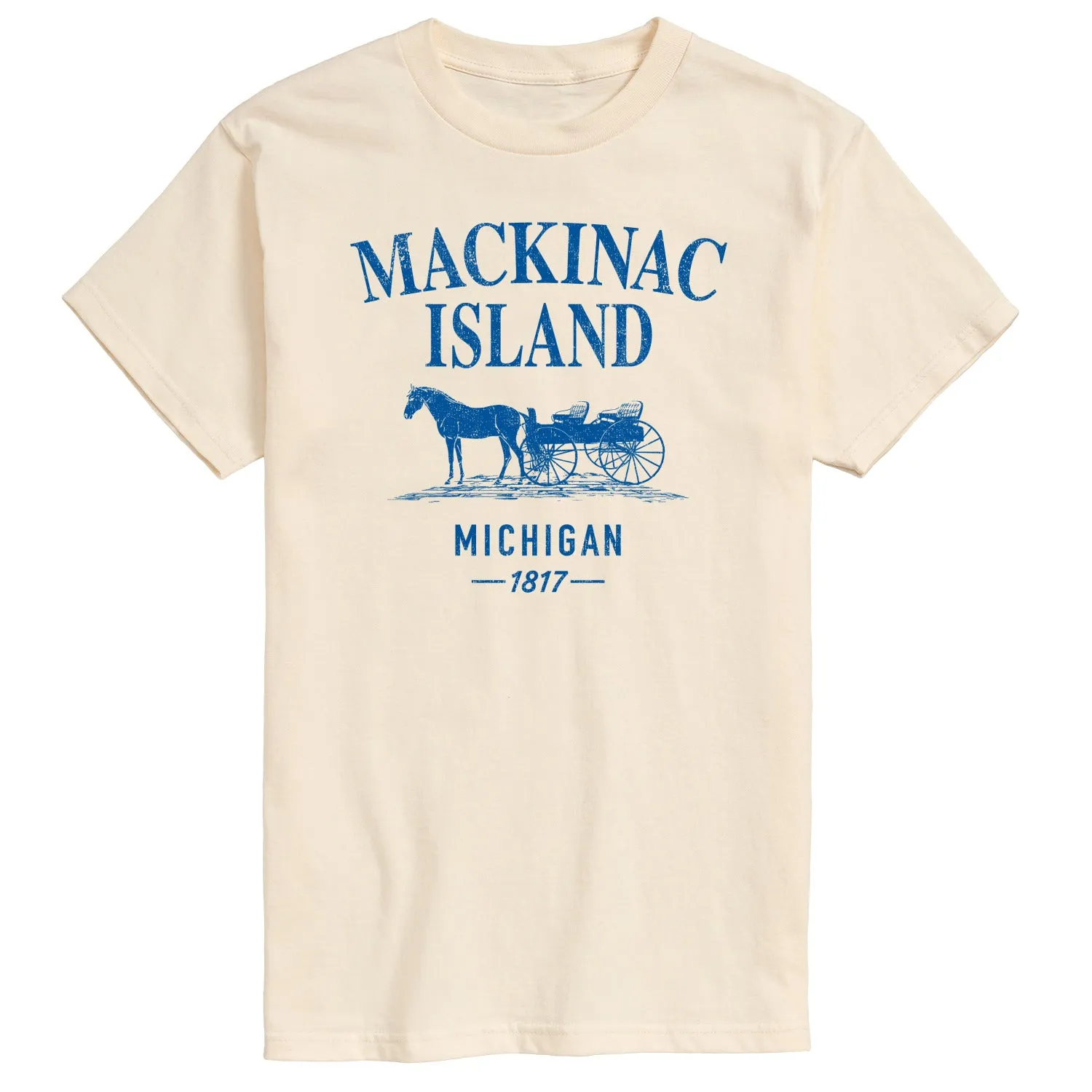 Instant Message - Mackinac Island - Men's Short Sleeve Graphic T-Shirt sold by Zulily product image thumbnail 2