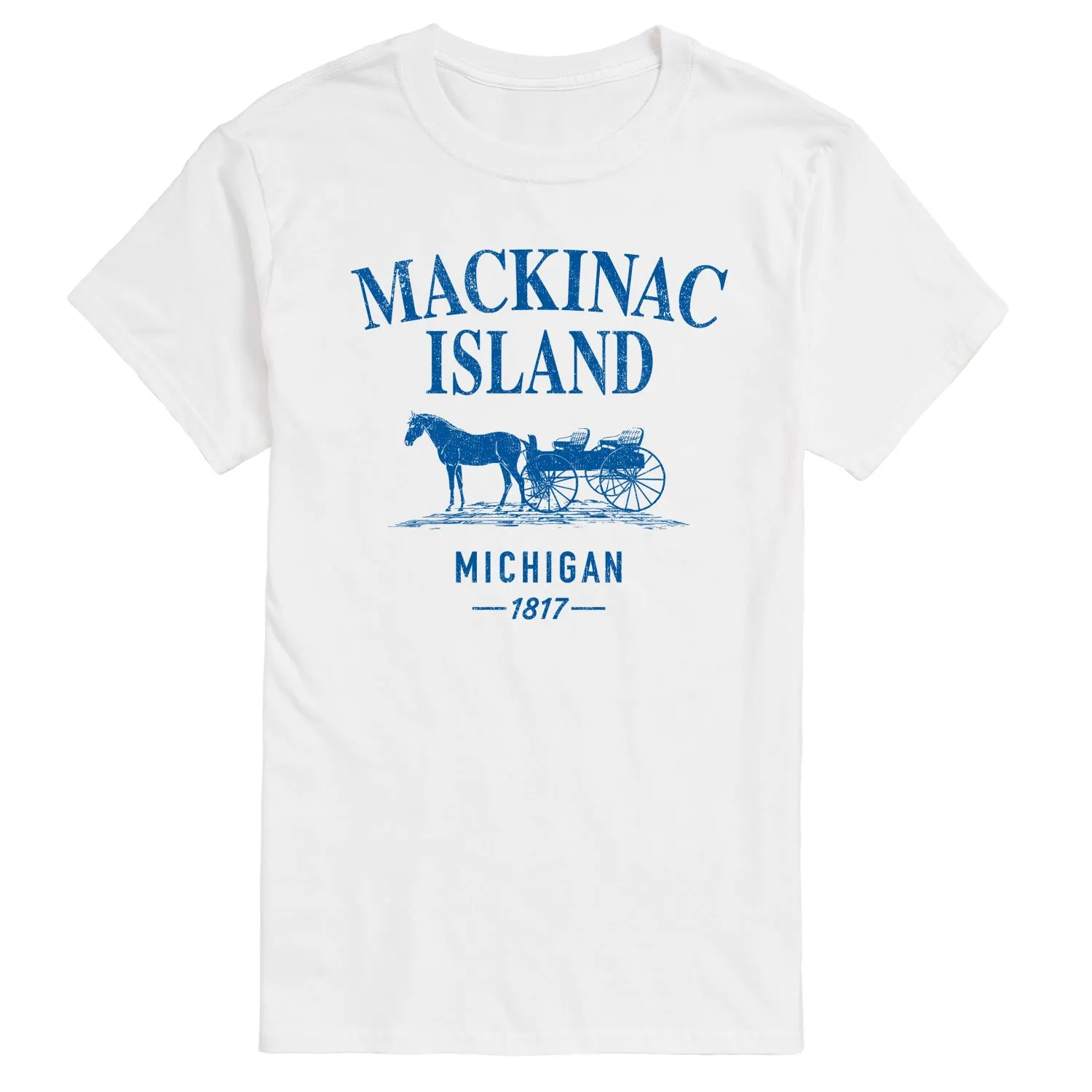 Instant Message - Mackinac Island - Men's Short Sleeve Graphic T-Shirt sold by Zulily product image thumbnail 3
