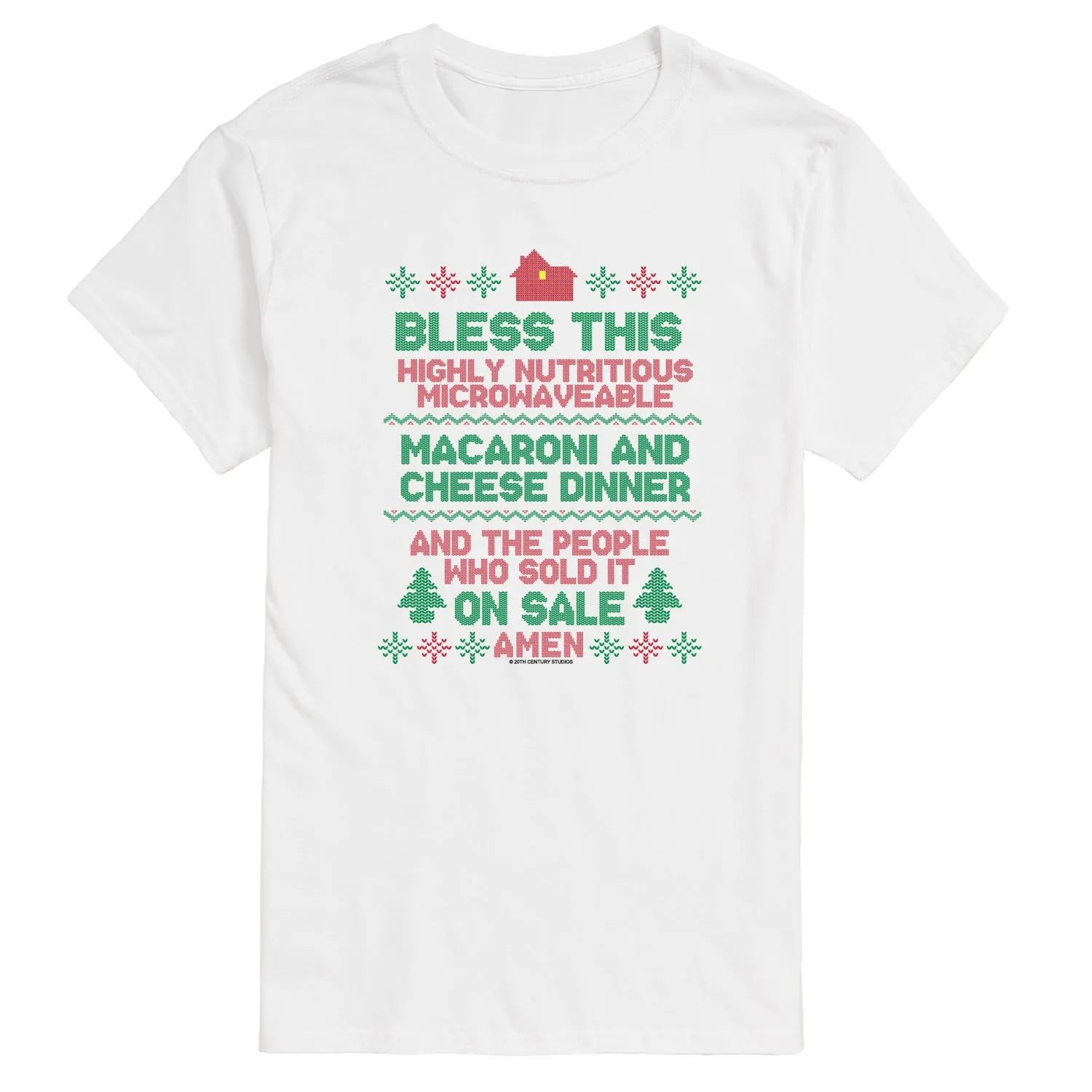 Home Alone - Mac Cheese Amen - Men's Short Sleeve Graphic T-Shirt sold by Zulily