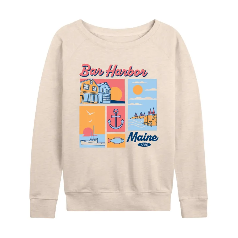 Instant Message - Bar Harbor - Women's French Terry Long Sleeve Pullover sold by Zulily