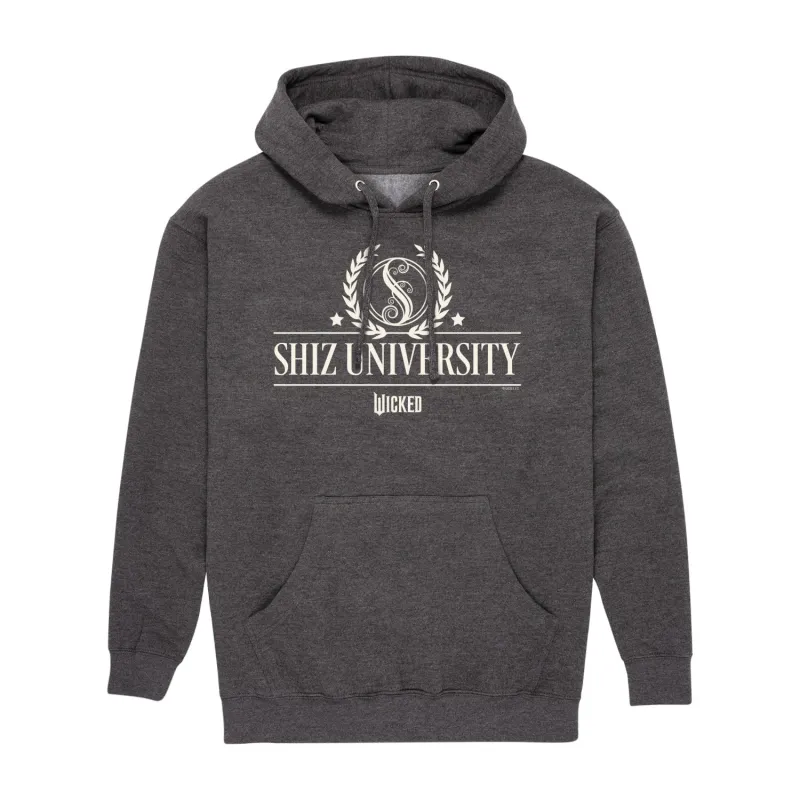 Wicked - Shiz University - Men's Long Sleeve Fleece Pullover Hoodie sold by Zulily