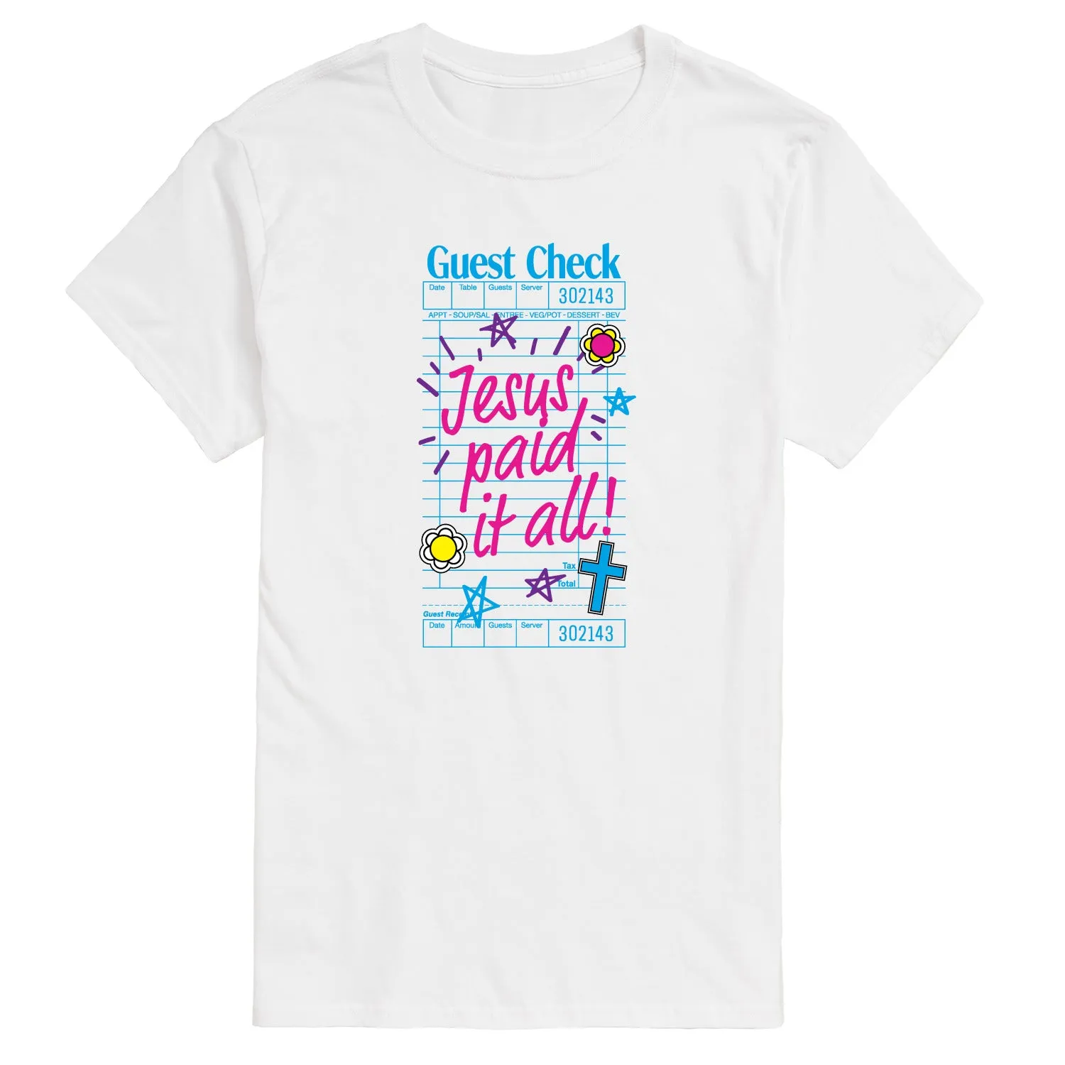 Instant Message - Jesus Paid It All - Men's Short Sleeve Graphic T-Shirt sold by Zulily product image thumbnail 3