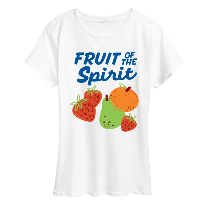 Instant Message - Fruit Of The Spirit - Women's Short Sleeve Graphic T-Shirt made by Zulily