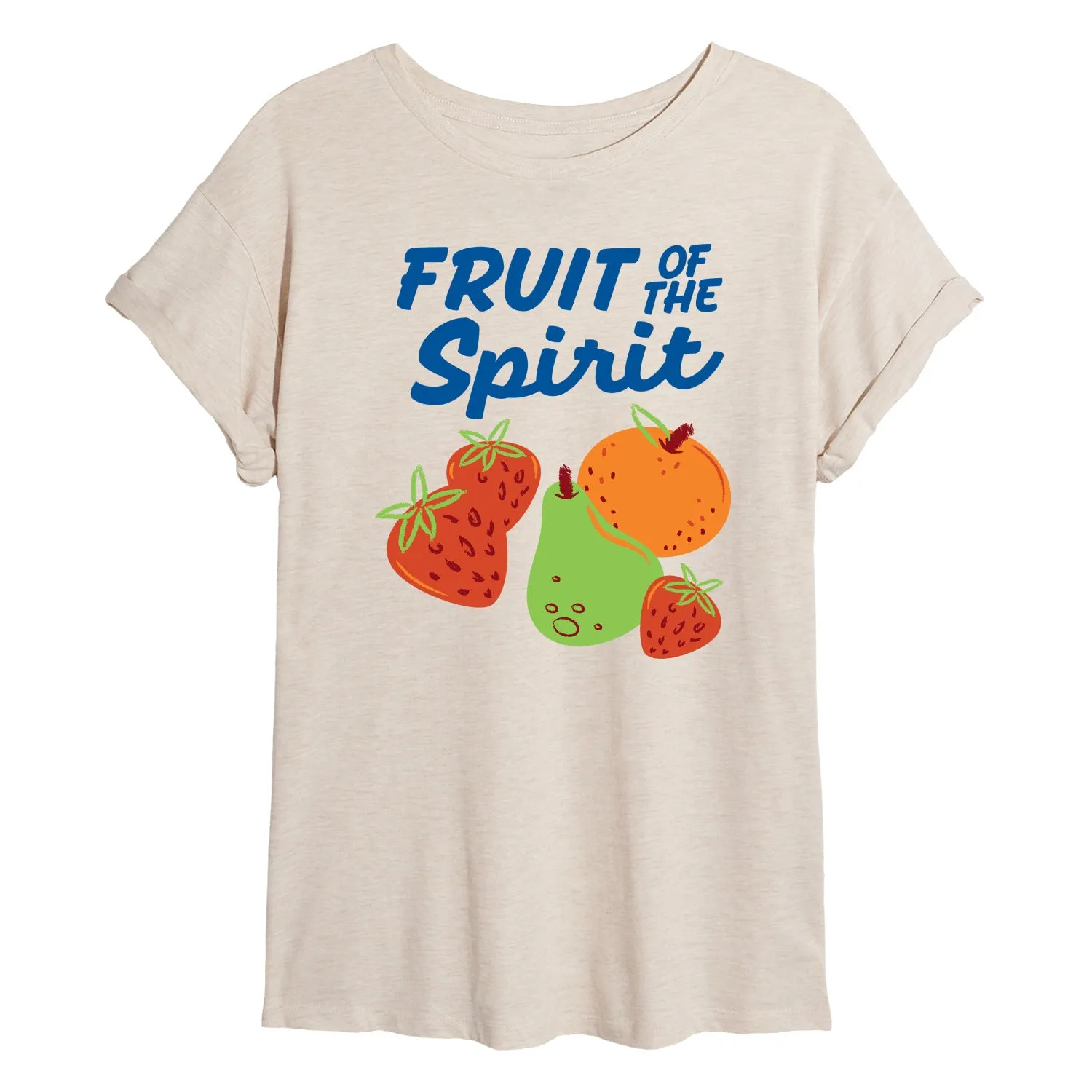 Instant Message - Fruit Of The Spirit - Women's Oversized Graphic T-Shirt sold by Zulily product image thumbnail 2