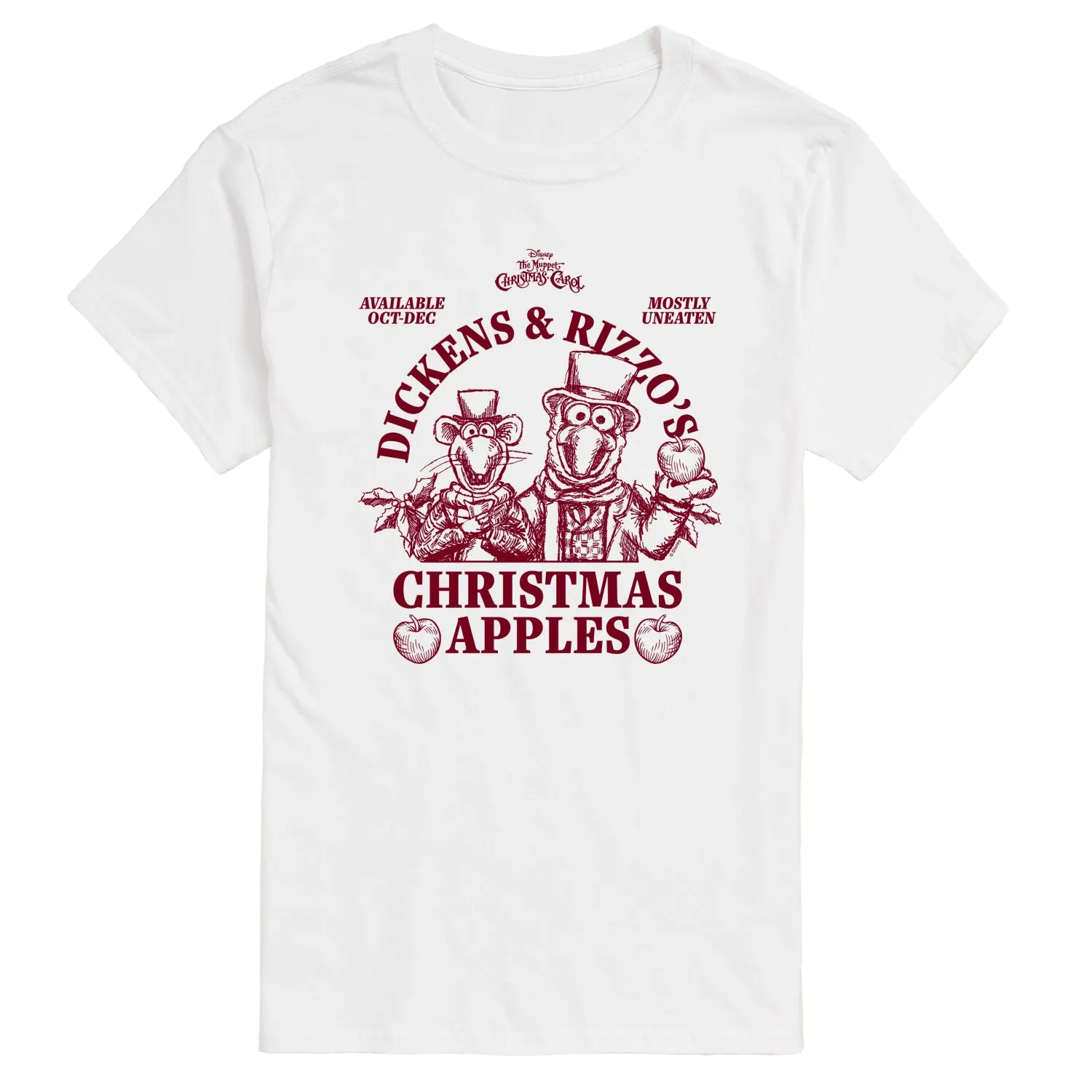 The Muppets - Dickens Rizzo Apples - Men's Short Sleeve Graphic T-Shirt sold by Zulily product image thumbnail 4