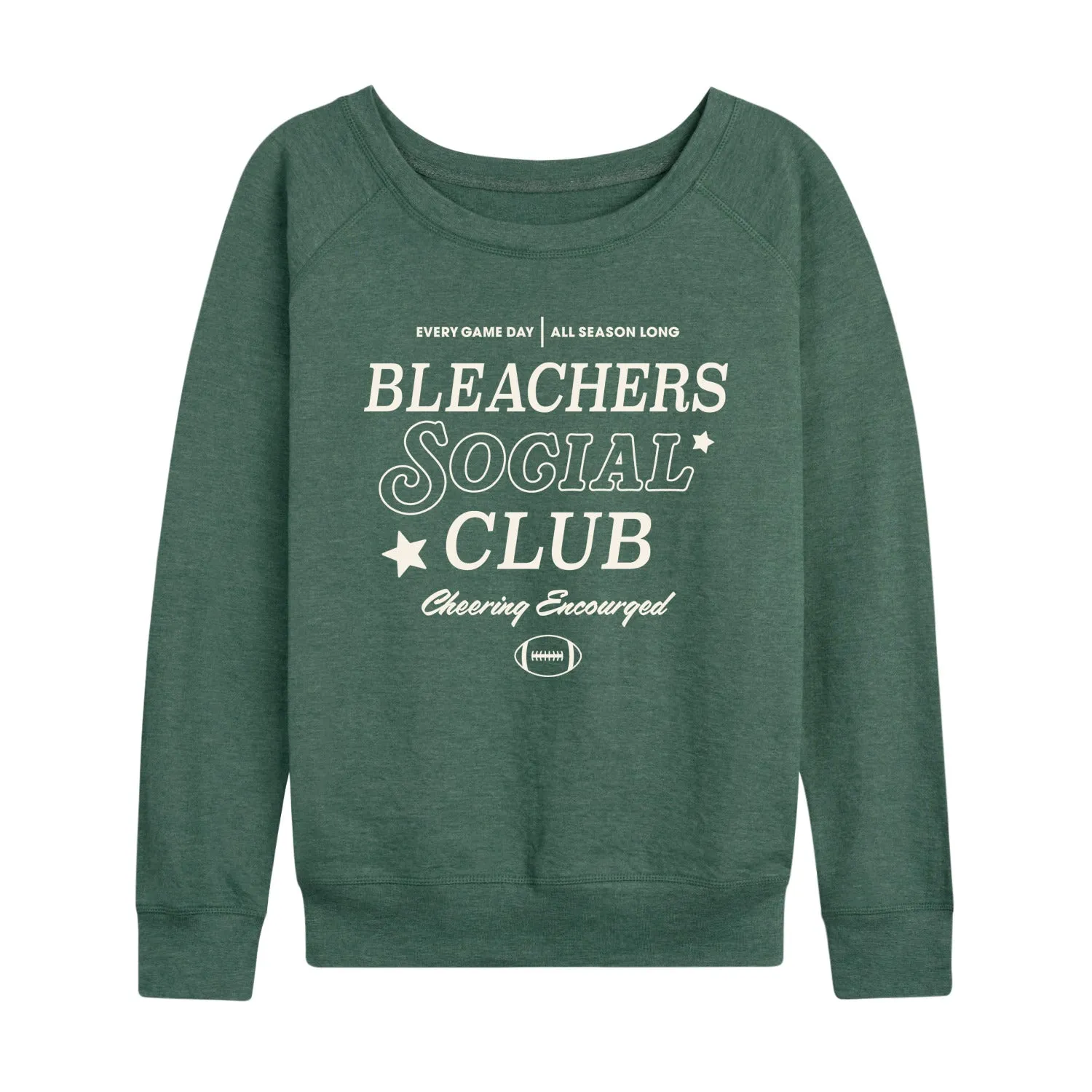 Instant Message - Bleachers Social Club - Women's French Terry Long Sleeve Pullover sold by Zulily product image thumbnail 4