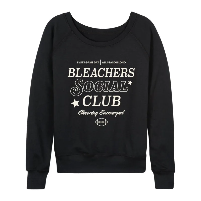 Instant Message - Bleachers Social Club - Women's French Terry Long Sleeve Pullover sold by Zulily