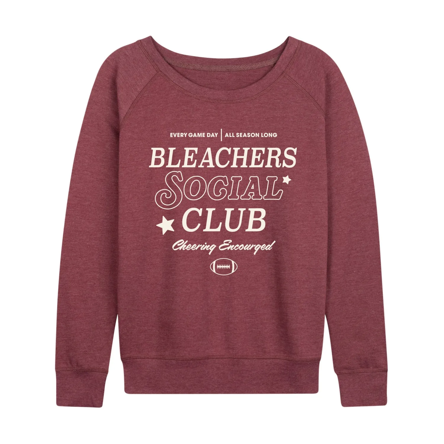 Instant Message - Bleachers Social Club - Women's French Terry Long Sleeve Pullover sold by Zulily product image thumbnail 5