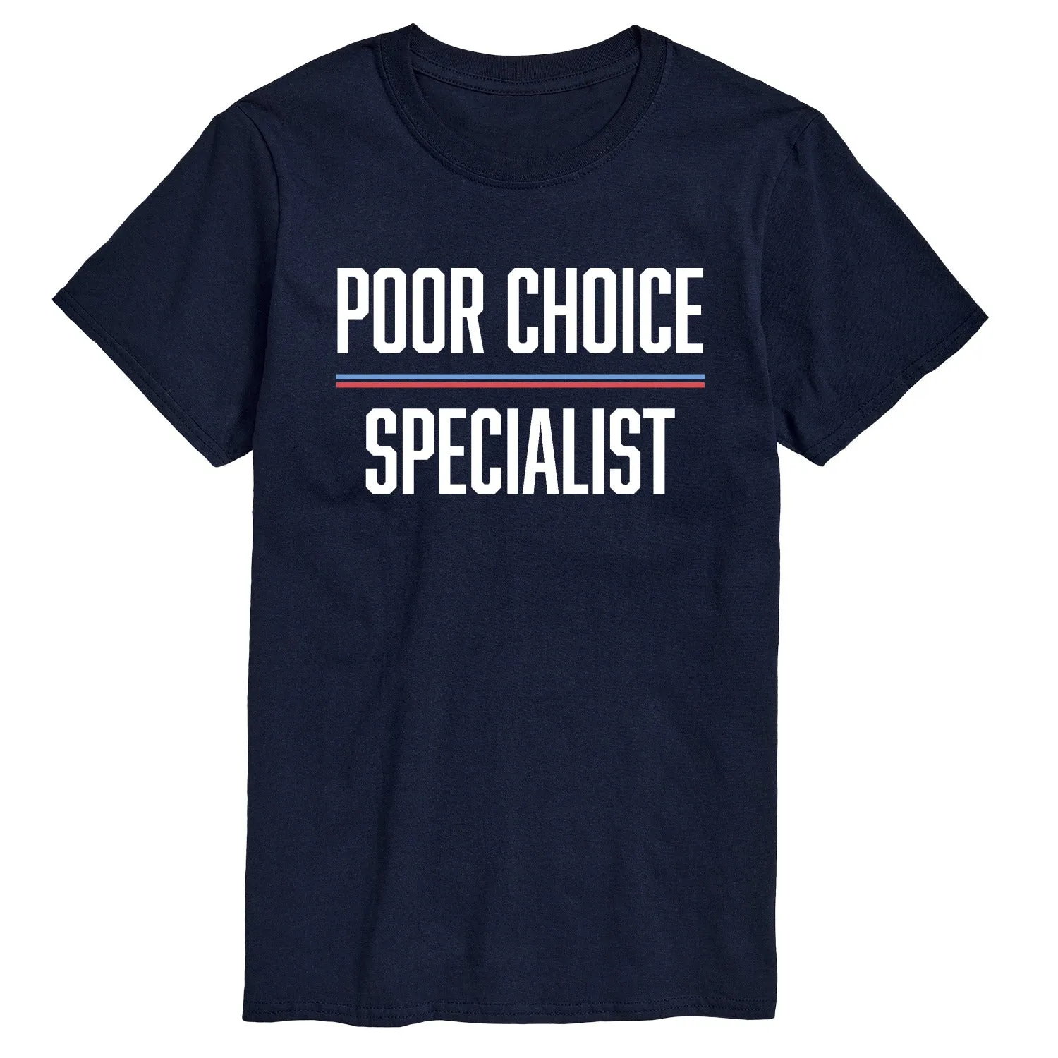 Instant Message - Poor Choice Specialist - Men's Short Sleeve Graphic T-Shirt sold by Zulily product image thumbnail 4