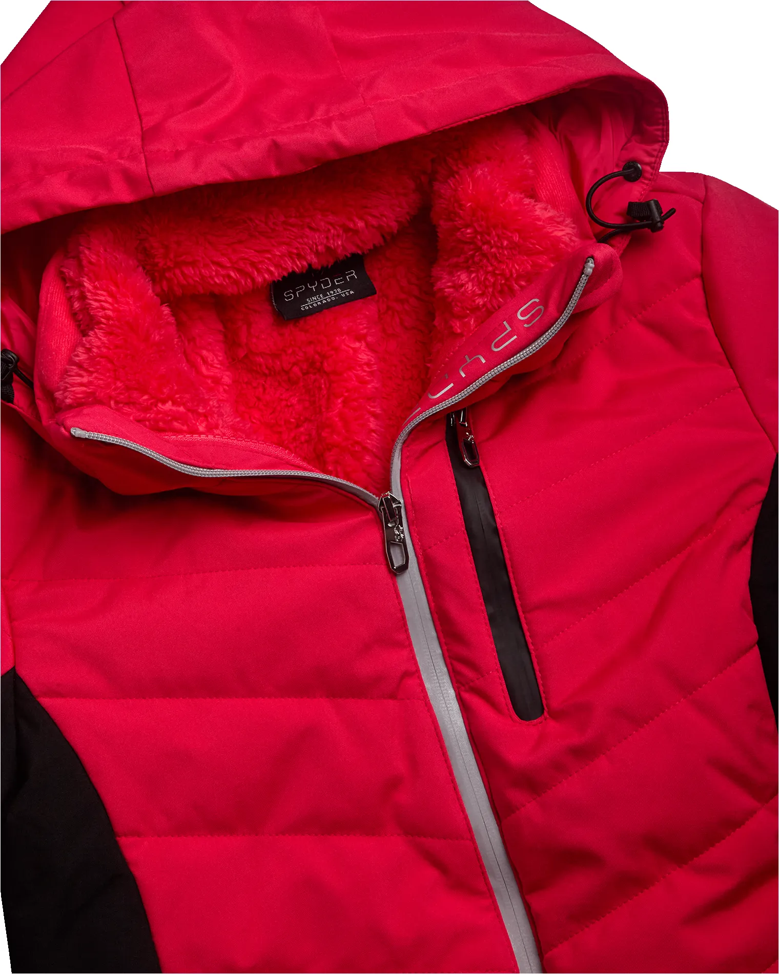 Spyder Women's 3-in-1 Jacket - Prism Pink sold by Zulily product image thumbnail 4