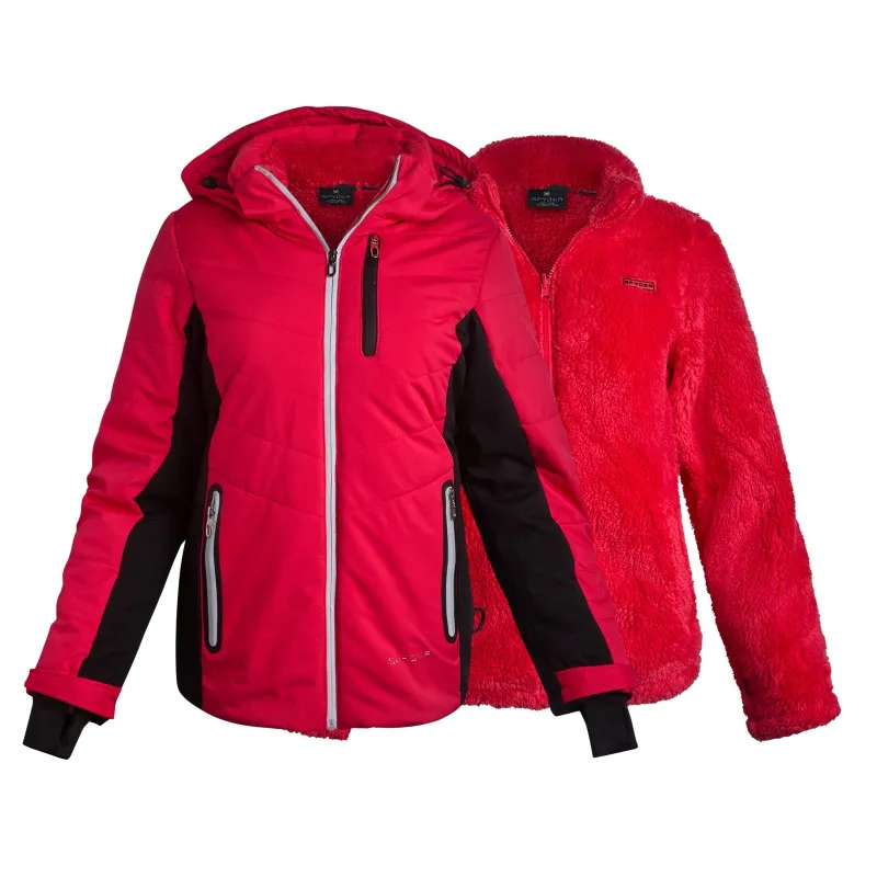 Spyder Women's 3-in-1 Jacket - Prism Pink sold by Zulily