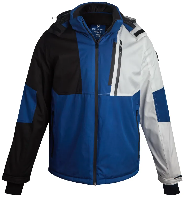 Spyder Men's Snow Jacket - Tidal Blue sold by Zulily